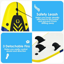 Load image into Gallery viewer, 6&#39; Surf Foamie Boards Surfing Beach Surfboard-Yellow
