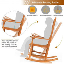 Load image into Gallery viewer, Outdoor Rocking Chair Single Rocker for Patio Deck
