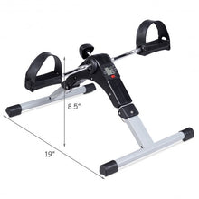 Load image into Gallery viewer, Folding Under Desk Indoor Pedal Exercise Bike for Arms Legs
