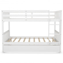 Load image into Gallery viewer, Full over Full Bunk Bed Platform Wood Bed
