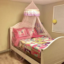 Load image into Gallery viewer, Elegant Lace Princess Round Dome Bedding Net
