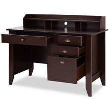 Load image into Gallery viewer, Computer Desk PC Laptop Writing Table Workstation -Brown
