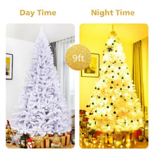 Load image into Gallery viewer, 6&#39; / 7.5&#39; / 9&#39; Hinged Artificial Christmas Tree with Metal Stand-9&#39;
