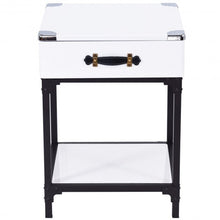 Load image into Gallery viewer, Modern Coffee End Table Side Table Nightstand with Drawer
