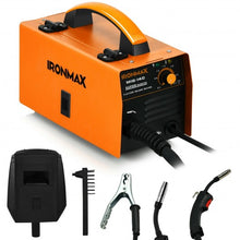 Load image into Gallery viewer, 110V MIG 140 Welding Machine Automatic Feed Welder w/IGBT System &amp; Synergic Adj
