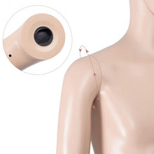 Load image into Gallery viewer, Male Mannequin Plastic Realistic Display Head with Base
