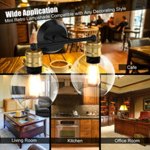 Load image into Gallery viewer, Modern 2-light Bubbled Glass Vanity Light
