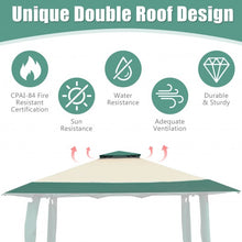 Load image into Gallery viewer, 13&#39;x13&#39; Pop Up Canopy Tent Instant Outdoor Folding Canopy Shelter-Green

