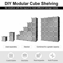 Load image into Gallery viewer, DIY 20 Cube Portable Storage Organizer Wardrobe
