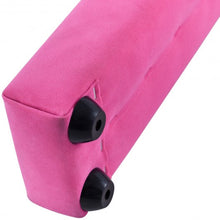 Load image into Gallery viewer, 8&#39; Gymnastics Performance Training Folding Floor Balance Beam-Pink
