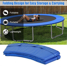 Load image into Gallery viewer, 10FT Waterproof Safety Trampoline  Bounce Frame Spring Cover-Navy
