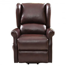 Load image into Gallery viewer, Brown Electric Lift Chair Recliner with Remote Control
