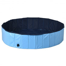 Load image into Gallery viewer, 55&quot; Foldable Dog Pet Pool-Blue
