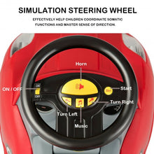 Load image into Gallery viewer, 3 in 1 Kids Ride on Push Car Stroller Toddler Wagon-Red
