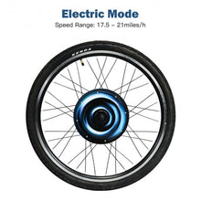 Load image into Gallery viewer, 1000W 48V 26&quot; x 1.95&quot; Front Wheel Electric Bicycle Kit
