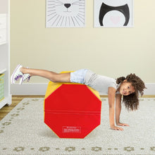 Load image into Gallery viewer, 25&quot; x 30&quot; Octagon Skill Shape Exercise Gymnastic Mat-Yellow
