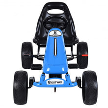 Load image into Gallery viewer, Outdoor Kids 4 Wheel Pedal Powered Riding Kart Car-Navy
