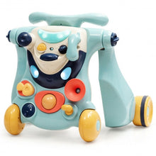 Load image into Gallery viewer, 2-in-1 Baby Walker with Activity Center -Blue
