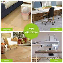 Load image into Gallery viewer, 48&quot; x 36&quot; PVC Home Office Chair Floor Mat
