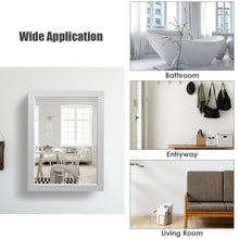 Load image into Gallery viewer, Wall-Mounted Mirrored Medicine Cabinet-Gray

