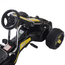 Load image into Gallery viewer, Go Kart Kids Ride Car Pedal Powered Car 4 Wheel Racer Toy Stealth Outdoor-Black
