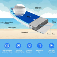 Load image into Gallery viewer, 10&#39; Inflatable Stand Up Paddle Board with Adjustable Paddle Pump
