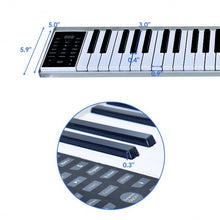 Load image into Gallery viewer, 61-key MIDI Bluetooth Portable Electronic Piano
