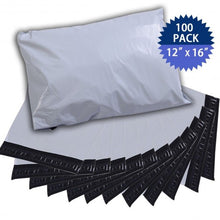 Load image into Gallery viewer, Poly Mailers Envelopes Plastic Shipping Bags Self Sealing Bags 2.6 Mil-100 12*16
