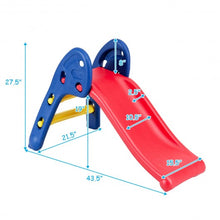 Load image into Gallery viewer, 2 Step Children Folding Plastic Slide
