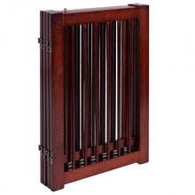 Load image into Gallery viewer, 30&quot; Configurable Folding 4 Panel Wood Fence

