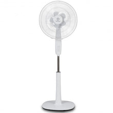Load image into Gallery viewer, Fantask 16&quot; 3 Speed Double Blades Oscillating Pedestal Fan-White
