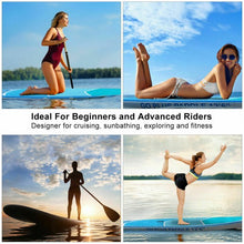 Load image into Gallery viewer, 12.5&#39; Inflatable Stand Up Paddle Board w/ Paddle
