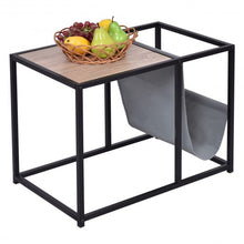 Load image into Gallery viewer, End Table Side Accent Metal Magazine Organizer

