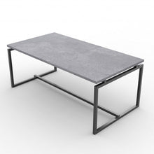 Load image into Gallery viewer, Metal Frame Cocktail Coffee Table-Gray
