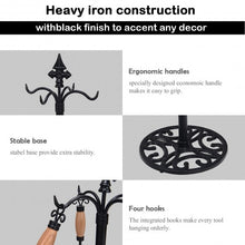 Load image into Gallery viewer, 5 Pieces Fireplace Iron Tools Set
