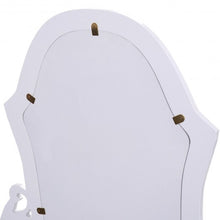 Load image into Gallery viewer, White Vanity Makeup Dressing Table with Mirror + 4 Drawers
