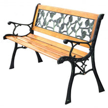 Load image into Gallery viewer, GOPLUS 49 1/2&quot; Patio Park Garden Porch Chair Bench
