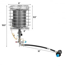 Load image into Gallery viewer, 35 000-42 000 BTU 360 Degree Camping Top Propane Heater
