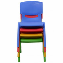 Load image into Gallery viewer, 4-pack Colorful Stackable Plastic Children Chairs
