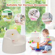 Load image into Gallery viewer, Kids Cartoon Sofa Seat Toddler Children Armchair Couch-White
