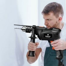 Load image into Gallery viewer, 1/2&quot; Electric Corded Impact Hammer Drill Variable Speed

