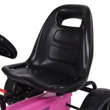 Load image into Gallery viewer, Outdoor Kids 4 Wheel Pedal Powered Riding Kart Car-Pink

