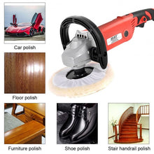 Load image into Gallery viewer, 7&quot; Electric 6 Variable Speed Car Boat Polisher w/Case
