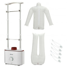 Load image into Gallery viewer, Inflatable Drying and Ironing Machine 1050W Automatic Garment Steamer-White
