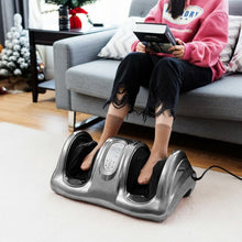 Load image into Gallery viewer, Therapeutic Shiatsu Foot Massager Kneading &amp; Rolling w/High Intensity Rollers
