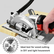 Load image into Gallery viewer, Electric 4-1/2&quot; Circular Cutting Saw with Accessory Kit
