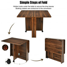 Load image into Gallery viewer, Multifunction Folding Corner Dining Table
