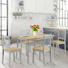 Load image into Gallery viewer, 5 Piece Mid Century Modern Dining Table Set
