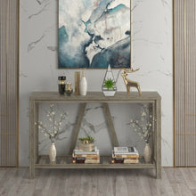 Load image into Gallery viewer, 52 Inch Long Console End Sofa Table-Gray

