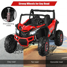 Load image into Gallery viewer, 12 V Electric Kids Ride-On Car 2-Seater SUV Off-Road UTV with Remote-Red
